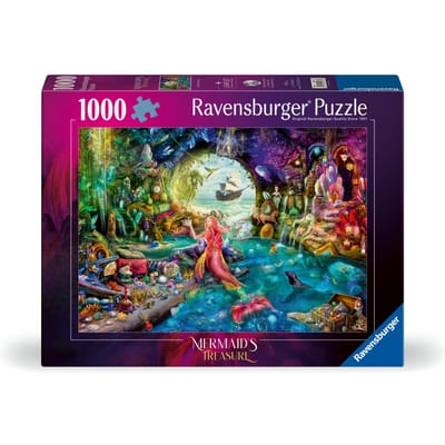 Ravensburger puzzel Mermaid's Treasure - Legpuzzel - stukjes