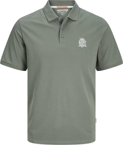 Jack & Jones Poloshirt Jorpalm Emb Polo Ss Dut 12257950 Laurel Wreath Mannen Maat - S