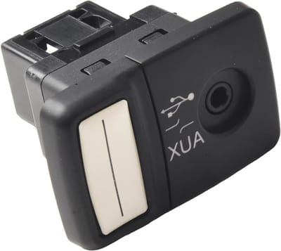 USB Mediaspeler - Auto Audio Speler - Muziek Afspelen Auto - Vervangende Installatie - 1x1x1 cm - Zwart