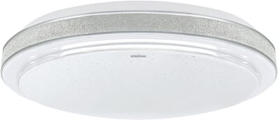 AGATA - LED Plafondlamp - 16W - 1940Lumen - Aanpasbare Kleur CCT - 3000k 4000k 6500k - Opbouw - Rond - Wit - 330 mm