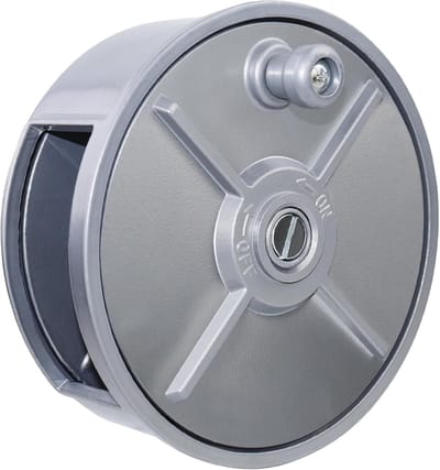 Draadwikkel Rol - Metaalbinder Tool - Betonwapening Binden - Lichtgewicht Aluminium - 6.25 Inch - Aluminiumkleur