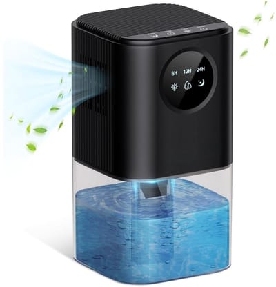 RWB® Luchtontvochtiger Slaapkamer - Luchtontvochtiger - Luchtreiniger - 1,7L - 7 Licht Kleuren