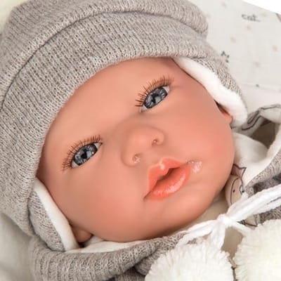 Reborn pop - Baby pop - Rollenspel - Zachte vanillegeur - 40 cm - Meerkleurig
