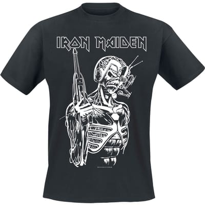 Iron Maiden T-shirt - Somewhere in time - S tot 4XL - voor Mannen - zwart