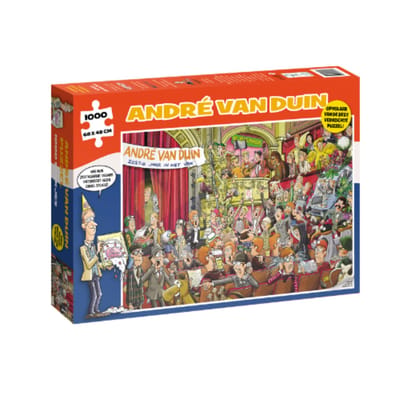 Top1Toys Puzzel Andre Van Duin 60 Jaar In Het Vak 1000 Stukjes