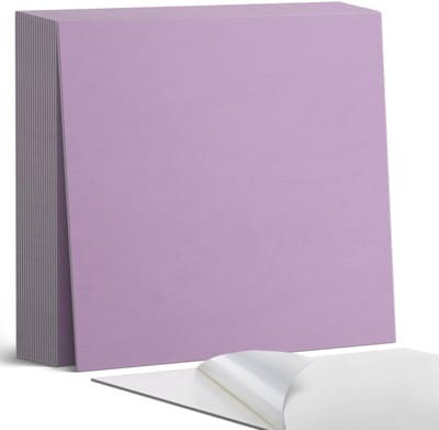 Coloray Plaktegels - Paars Zelfklevende Tegels - 20 cm x 20 cm - Paars Plaktegels - 20 stuks - Vierkant PVC Tegels - Plaktegels Badkamer - Plaktegels Vloer - Vinyl Tegels - Wandtegel Zelfklevend