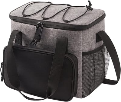 Koeltas - Isolatietas Lunchtas - Buitenactiviteiten - 4-laags isolatie - 13L - Grijs