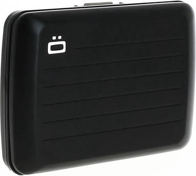 Ögon Designs Stockholm V2.0 RFID Creditcardhouder - Aluminium - Zwart