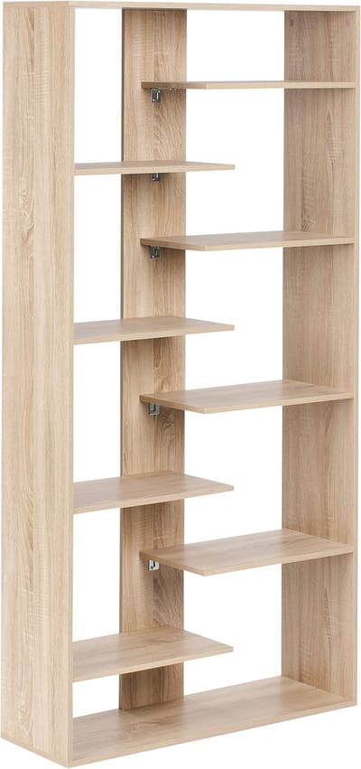 FONTAS - Boekenkast - Lichtbruin - Spaanplaat