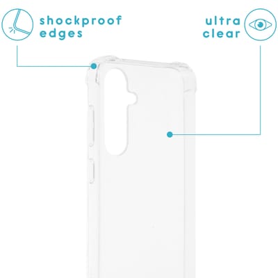 imoshion Hoesje - Geschikt voor Samsung Galaxy S23 FE - Backcover met koord - Zwart