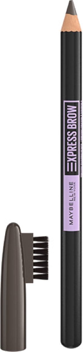 Maybelline New York - Express Brow Shaping Pencil - 02 Soft Brown - Bruin Wenkbrauwpotlood en Borstel