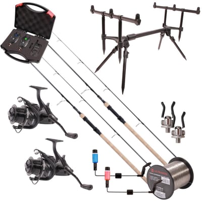 Ultimate Bionic High End Carp Set - 3.5lbs Cork handle - Karper Set