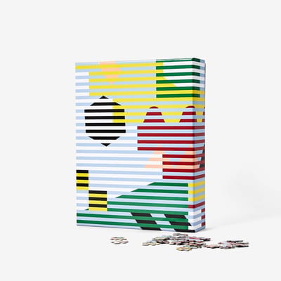 Patroon Puzzel - Visuele Uitdaging - Ontspanning Thuis - Uniek Lenticulair Ontwerp - 71 x 51 cm