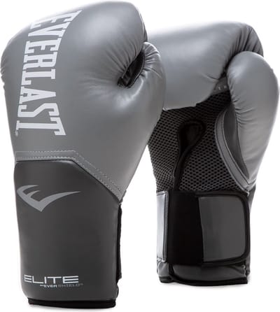 Everlast (kick)bokshandschoenen Pro Style Elite Grijs/Zwart 16oz