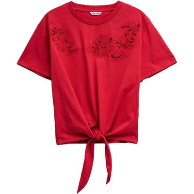 T-shirt met strik Salsa Jeans