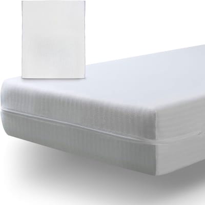Famanu – Elastische matrashoes met ritssluiting 160x190/200 cm, Oeko-Tex gecertificeerd
