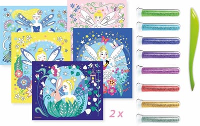 Sycomore knutselset glitter feeën - creatief speelgoed voor kinderen.