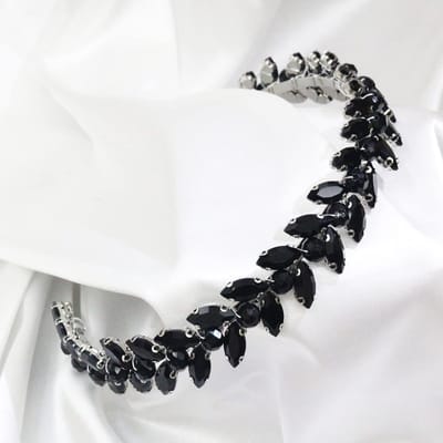 Groene Strass Tiara Hoofdband voor Bruiloft Haaraccessoire - Feestelijke Haarjuwelen voor Dames en Meisjes