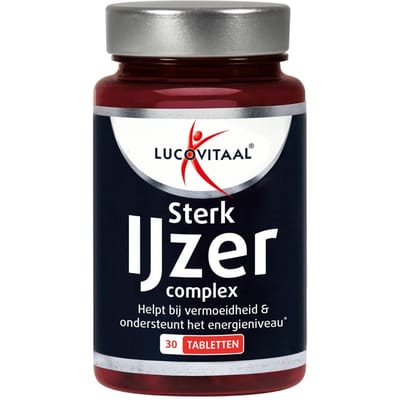 Lucovitaal - Sterk IJzer Complex - 30 capsules - Voedingssupplement