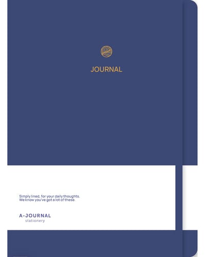 A-Journal - Notitieboek - A5 - Gelinieerd - Roze