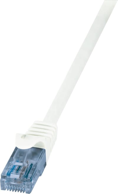 Logilink Patchcord Netwerkkabel Rj45 Voor Computer, Router, Switch, Cat6A, 1 Meter
