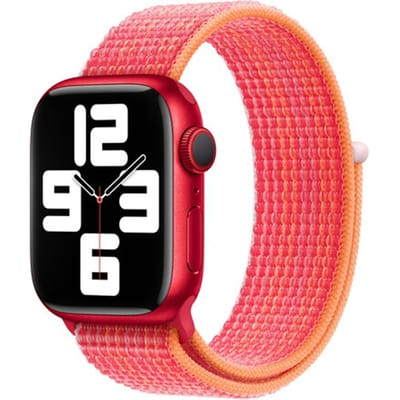 Sport Loop band voor de Apple Watch Series 1 - 11 / SE / Ultra (44/45/46/49 mm) - (Product) Red