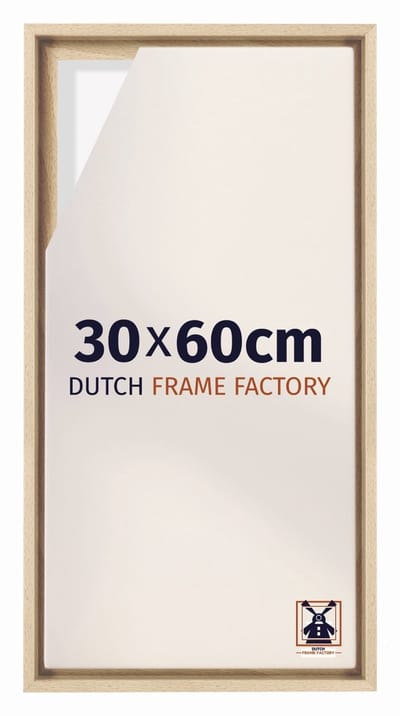 Baklijst 30x60 cm - Beuken - Geschikt voor Canvasdoek - MDF Baklijst Lausanne