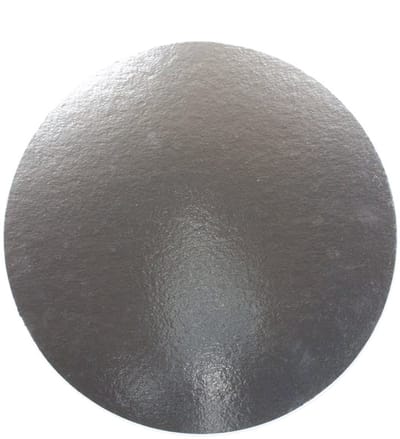 Taartkarton Zilver/Wit Ø22cm 50st.