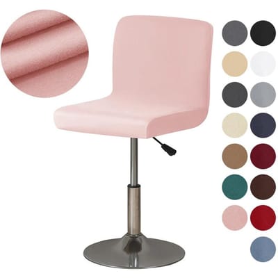 1PC Stretch Barkrukhoes Effen Kleur Korte Rug Barkrukhoezen Kleine Maat Eetkamer Barkruk Slipcover el Cafe Counter