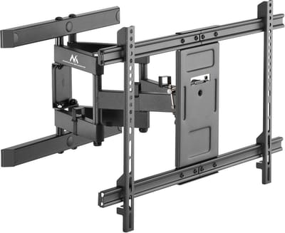 Maclean MC-881 - TV-beugel - TV-houder - Draaibare TV beugel - 37-85" - max vesa 600x400 - tot 60kg - Zwart
