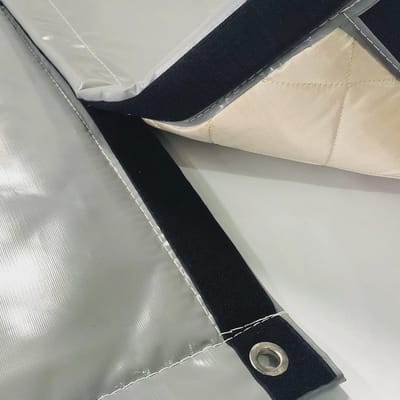 Geluidsisolatie Geluidsbarrière voor Bouwplaatsen en Sportvelden - 200 x 100 cm