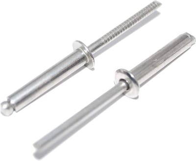 Blinde klinknagels - Popnagels blindklinknagels - Verbindingen maken - Roestvrij staal A2 - 6 x 25 mm 40 stuks