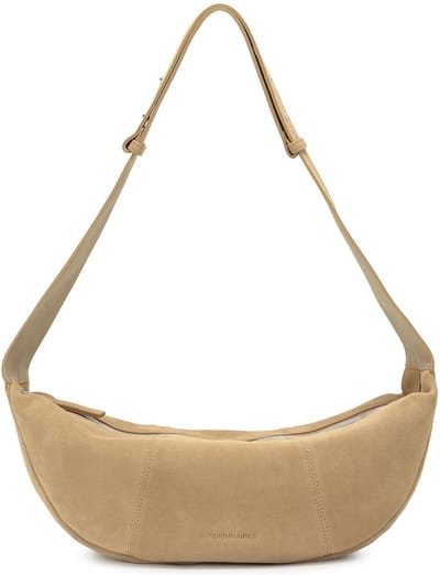 LES VISIONNAIRES Zoe Icon Schoudertas Leder 44 cm - Dames - soft tan