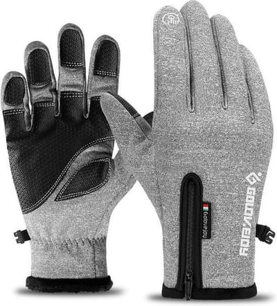 *** Premium Handschoenen - Touchscreen Waterdichte Handschoenen - Thermo handschoenen - Maat L - van Heble® ***