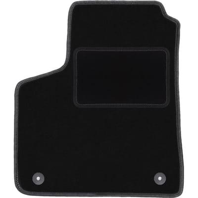Bestuurdersmat zwart voor: Daewoo Rezzo minivan (2000-2011)