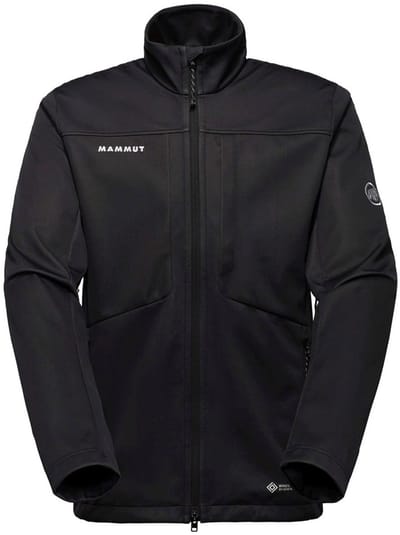 Mammut Ultimate Viii Gore-tex Windstopper® Softshelljack Zwart S Man