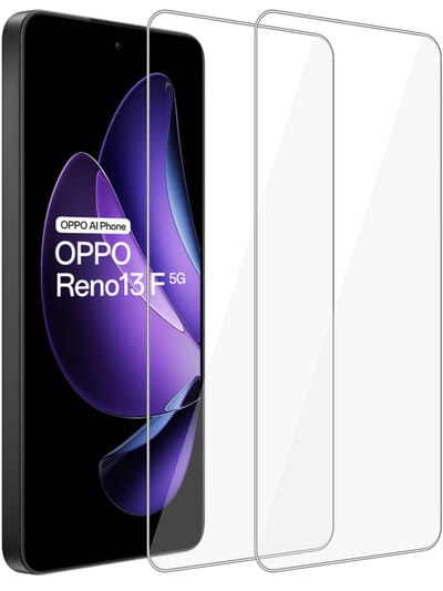 ChiGuard Screenprotector 2x geschikt voor OPPO Reno 13 F / FS - Beschermglas - GuardCover