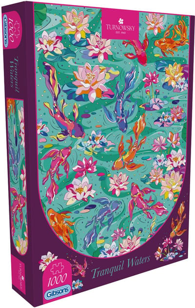 Gibsons - Stille Wateren ("HoT: Tranquil Waters") - House of Turnowsky - 1000 stukjes - 49×68cm - Legpuzzel voor Volwassenen