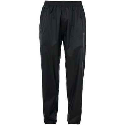 Trespass Dames/Dames Qikpac TP75 Packaway Waterdichte Broek (Zwart)