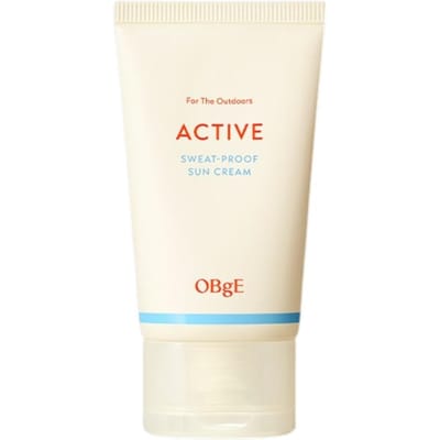 OBGE Actieve Zweetbestendige Zonnecrème SPF50+ PA++++ Matteer Effect Buiten UV Bescherming 50ml