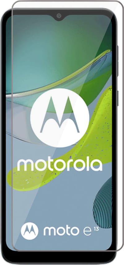 Screenprotector geschikt voor Motorola Moto E13 - Glas Screen Protector