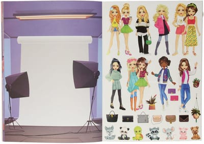 Creative Craft Group Besties Dress Me Up Sticker Book