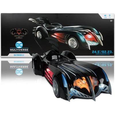 DC MULTIVERSE VEHICLES - BATMOBILE WITH L&S (BATMAN AND ROBIN)