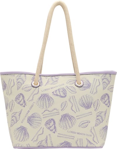 L.CREDI Kezia Shopper Tas 43 cm - 20 L - lilac