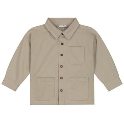Prénatal peuter blouse Dark Beige Grey 74 heren