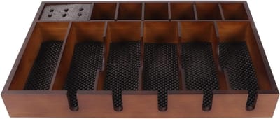 Kapper Clipper Lade Kapper Clipper Organizer Lade Groot Gebied Schuifvast Houten Kapper Clipper Houder Organizer voor Haar Schoonheidssalon