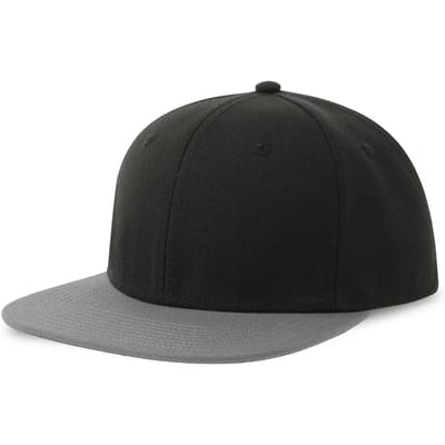 Atlantis Headwear Snap Back-S Cap AT685 - BLACK/GREY - One size