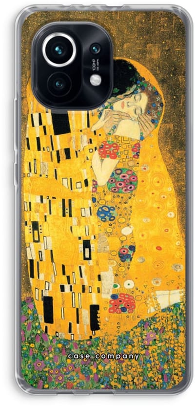 Case Company® - Hoesje geschikt voor Xiaomi Mi 11 hoesje - Der Kuss - Soft Cover Telefoonhoesje - Bescherming aan alle Kanten en Schermrand