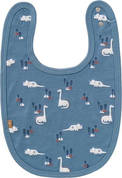 Fresk Slabbetje Jongens - Kraamcadeau – Spuugdoekje – Kwijldoekje - Blauw - Dino