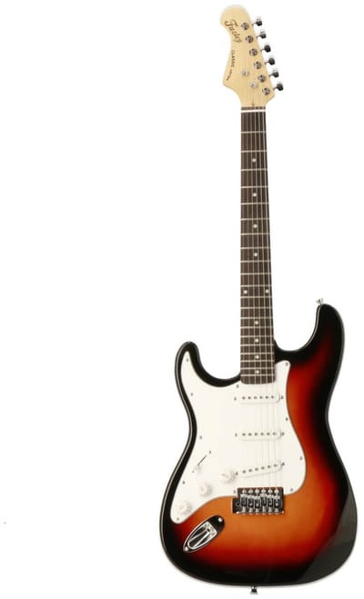 Elektrische gitaar - Met gratis lessen - Fazley Classic Series FST118 - Burst